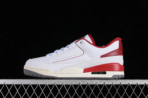 AIR JORDAN 2/3 RETRO WHITE/VARSITY RED/SAIL/CEMENT GREY - Soul Replicas