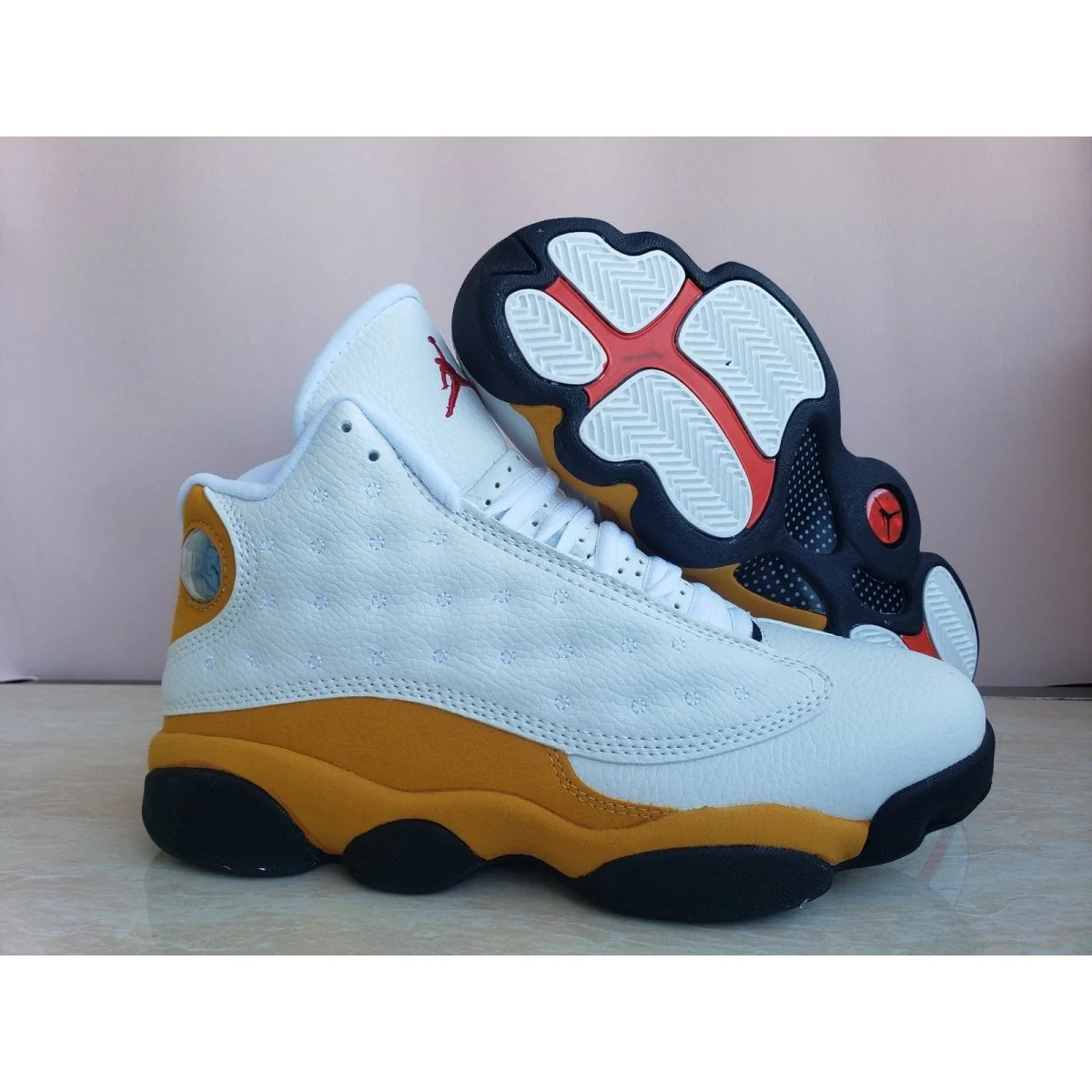 JORDAN 13 RETRO x WHITE ORANGE - Soul Replicas