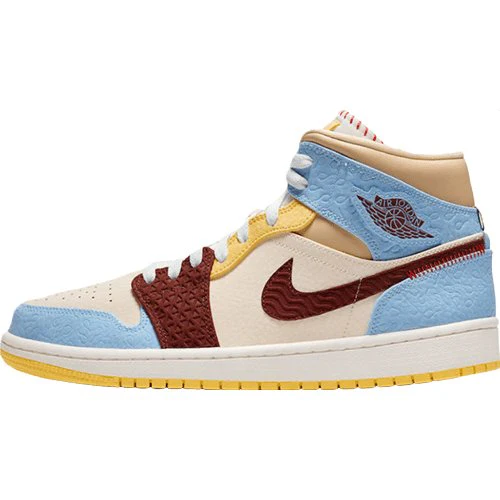 JORDAN 1 MID SE x FEARLESS MAISON CHATEAU ROUGE - Soul Replicas