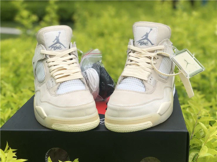 JORDAN 4 x OFF WHITE - Soul Replicas