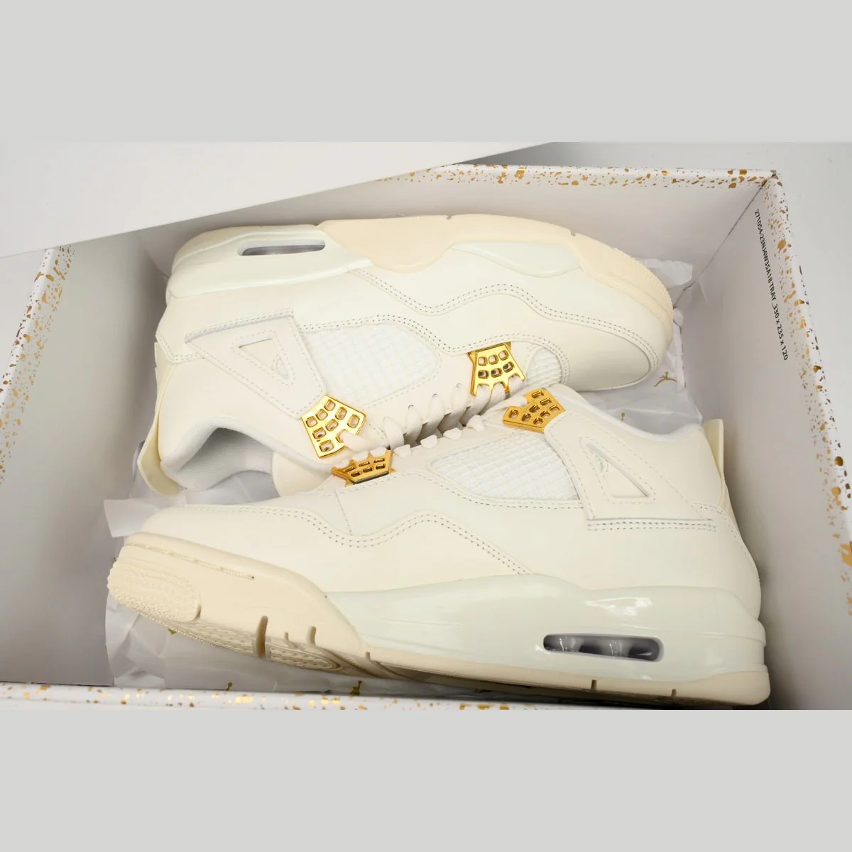 JORDAN 4 x METALLIC GOLD - Soul Replicas