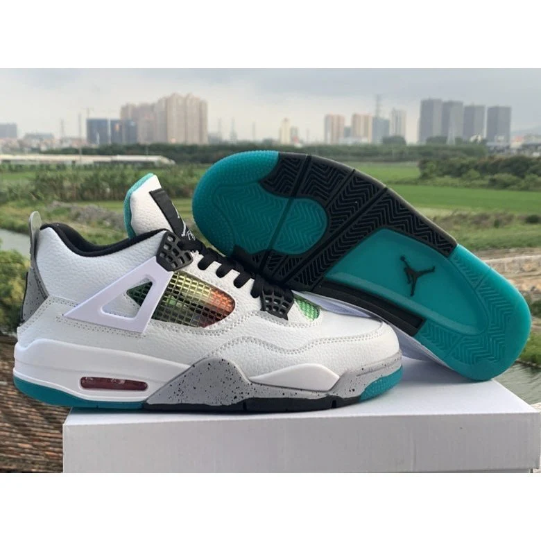 JORDAN 4 x LUCID GREEN RASTA - Soul Replicas