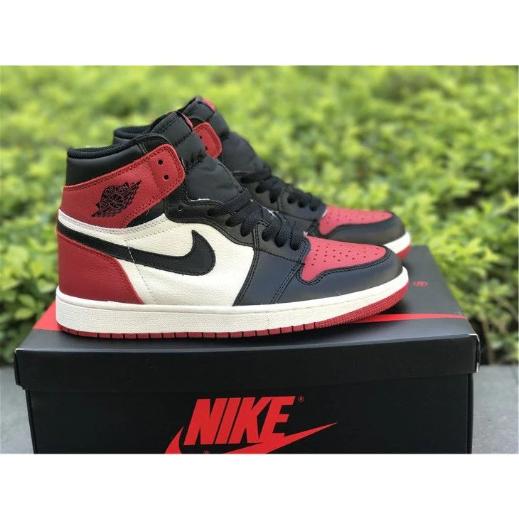 JORDAN 1 RETRO HIGH x BRED TOE - Soul Replicas