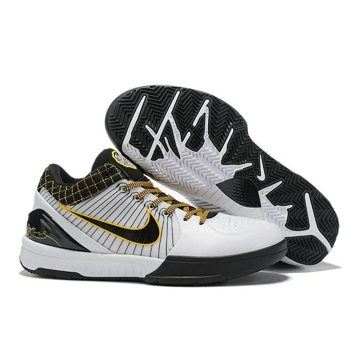 NIKE KOBE 4 PROTRO x WHITE BLACK DEL SOL - Soul Replicas