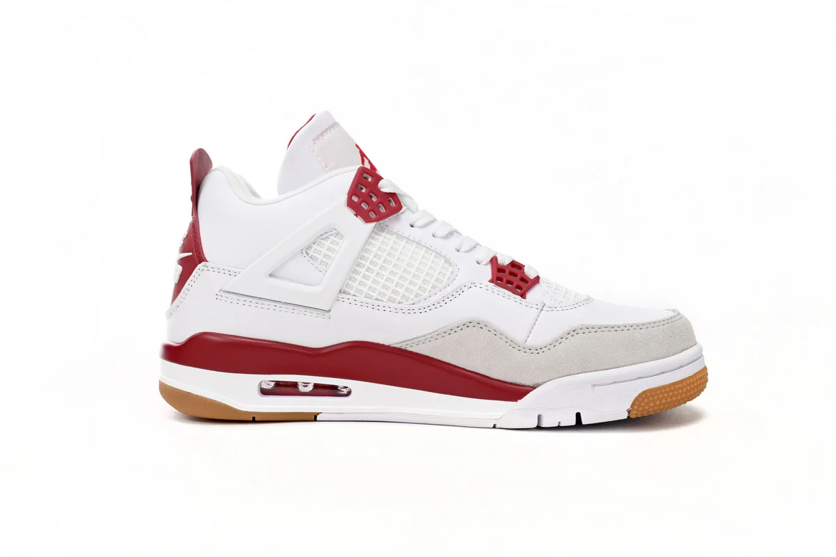 Air Jordan 4 White Red - Soul Replicas