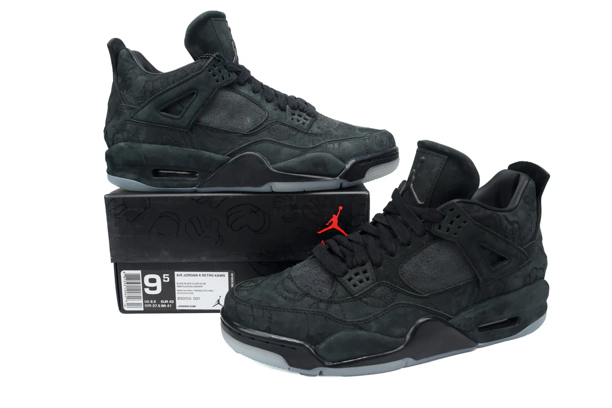 Air Jordan 4 Retro Black - Soul Replicas
