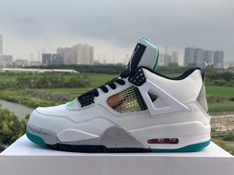JORDAN 4 x LUCID GREEN RASTA - Soul Replicas