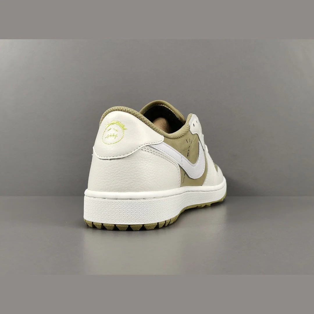 JORDAN 1 LOW GOLF x TRAVIS SCOTT NEUTRAL OLIVE - Soul Replicas