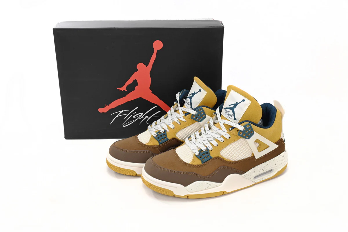 Air Jordan 4 Cacao Wow Brown White - Soul Replicas