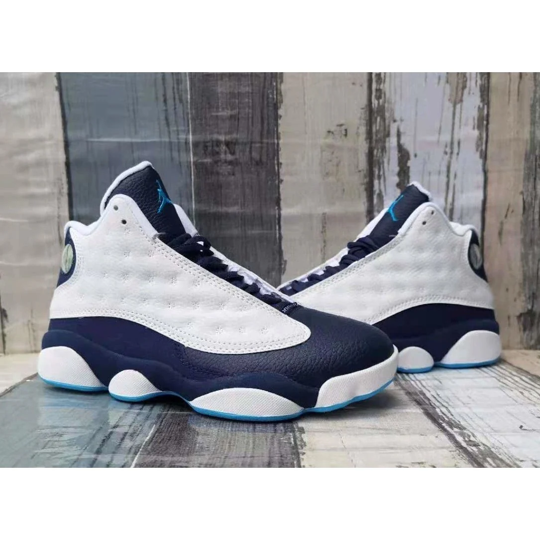 JORDAN 13 RETRO x OBSIDIAN POWDER BLUE WHITE - Soul Replicas