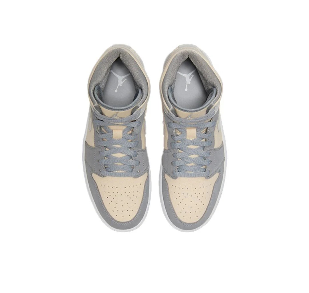 JORDAN 1 MID SE x COCONUT MILK PARTICLE GREY - Soul Replicas