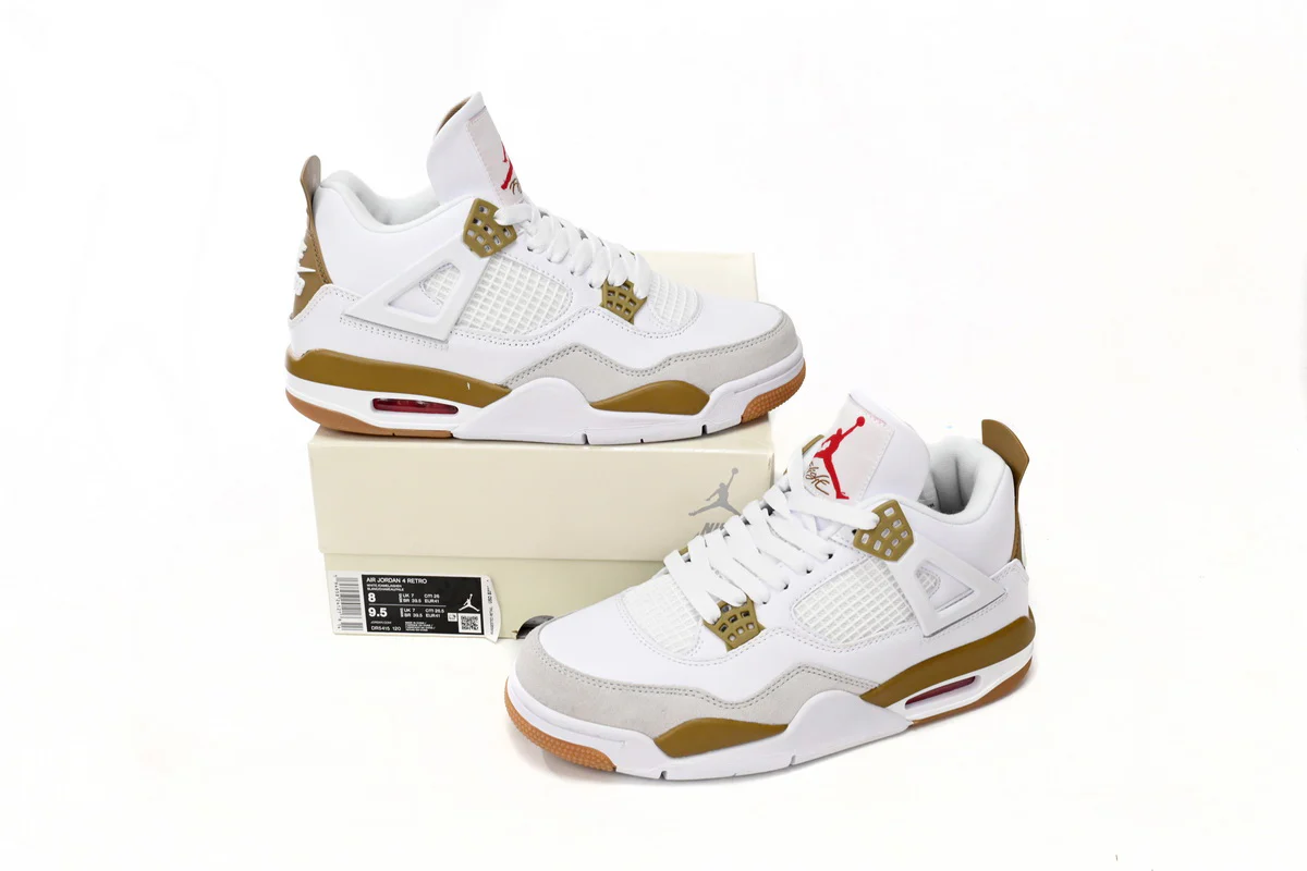 Air Jordan 4 White Brown - Soul Replicas