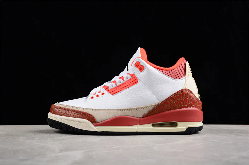 AIR JORDAN 3 RETRO GS WHITE/BLACK/MARS STONE/TEAM ORANGE - Soul Replicas