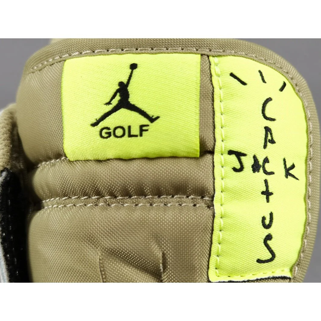 JORDAN 1 LOW GOLF x TRAVIS SCOTT NEUTRAL OLIVE - Soul Replicas