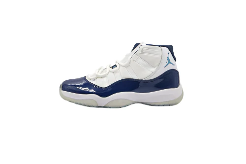 AIR JORDAN 11 RETRO WIN LIKE 82 WHITE/MIDNIGHT NAVY-UNIVERSITY BLU - Soul Replicas