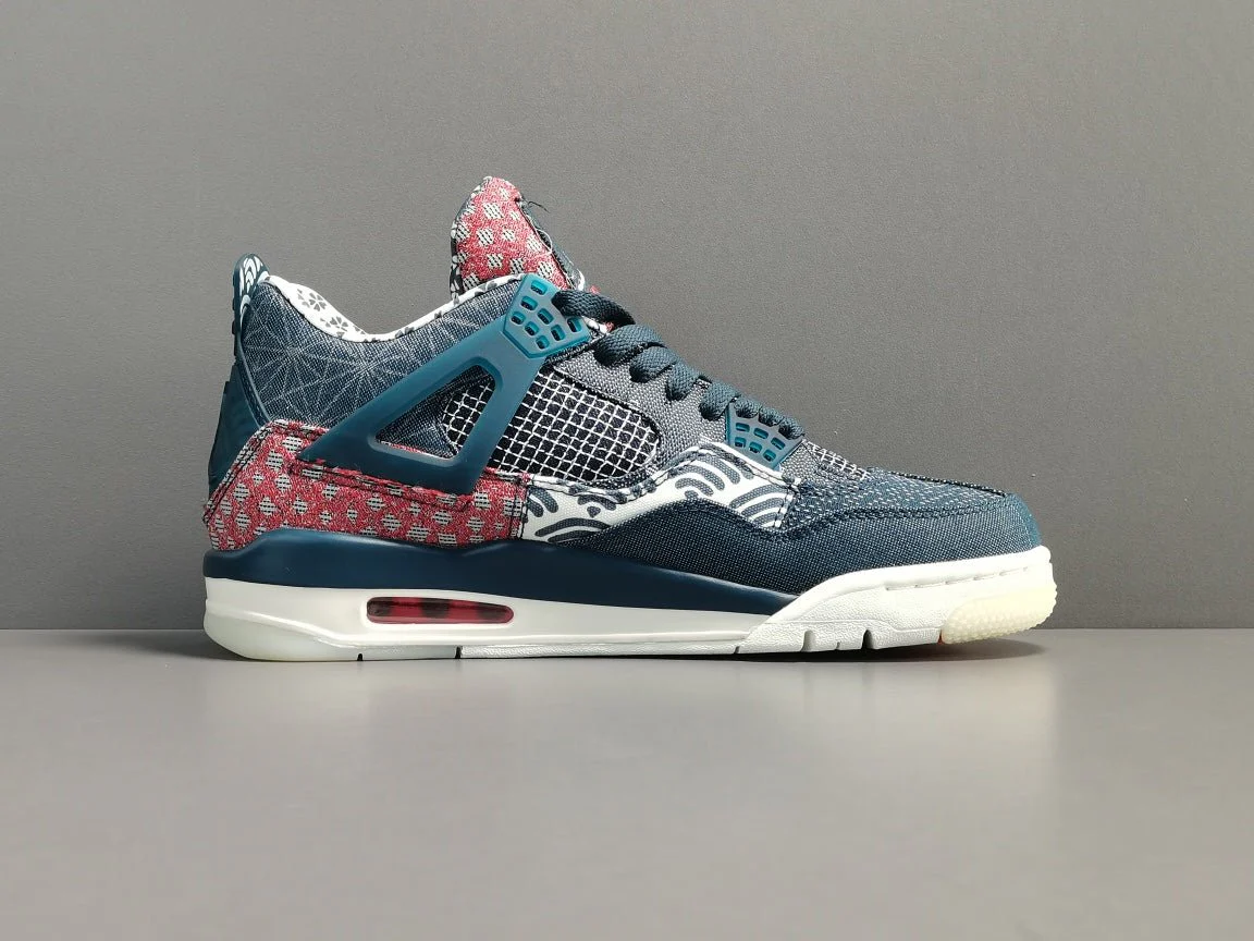 JORDAN 4 x SASHIKO - Soul Replicas