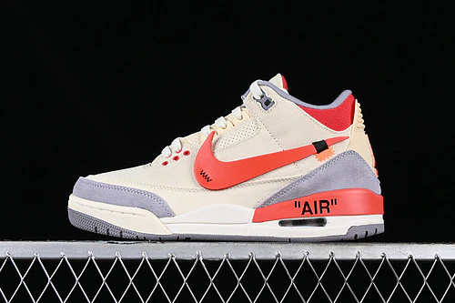 AIR JORDAN 3 CO-BRANDING GREY/ORANGE/YELLOW - Soul Replicas