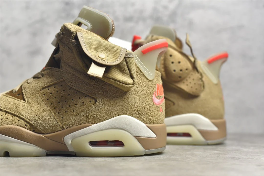 JORDAN 6 x TRAVIS SCOTT BRITISH KHAKI - Soul Replicas