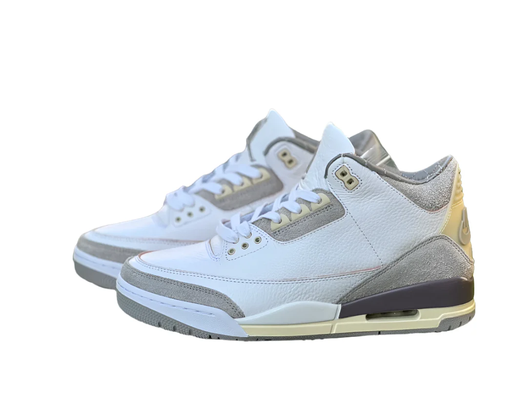 Air Jordan 3 A Ma Maniere Sail/Medium Grey - Soul Replicas