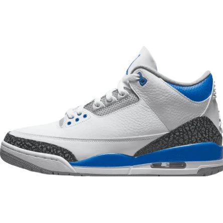 JORDAN 3 RETRO x RACER BLUE - Soul Replicas