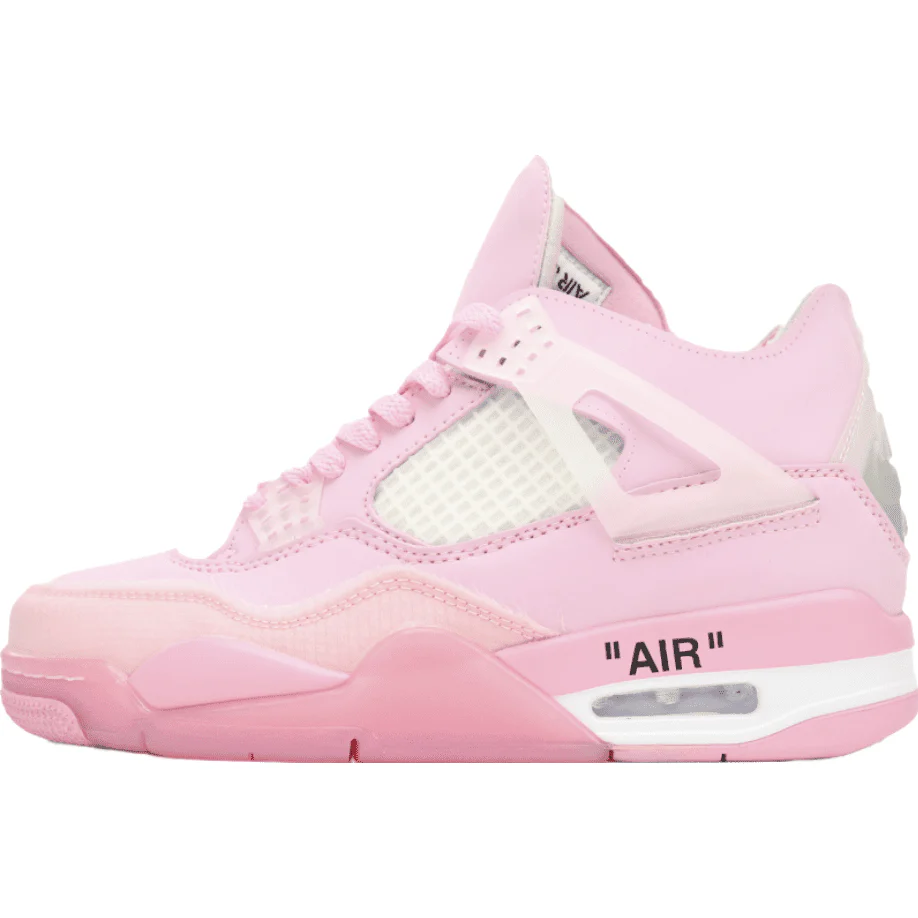 JORDAN 4 x OFF-WHITE ROSE PEACH - Soul Replicas