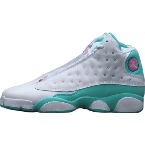 JORDAN 13 RETRO x WHITE SOAR GREEN PINK - Soul Replicas