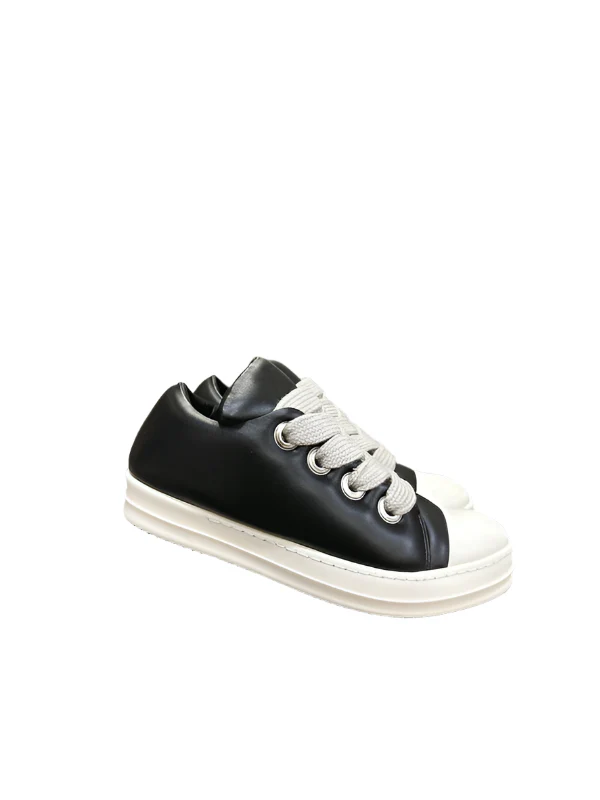 Rick Owens Black Low-Top Sneakers - Soul Replicas