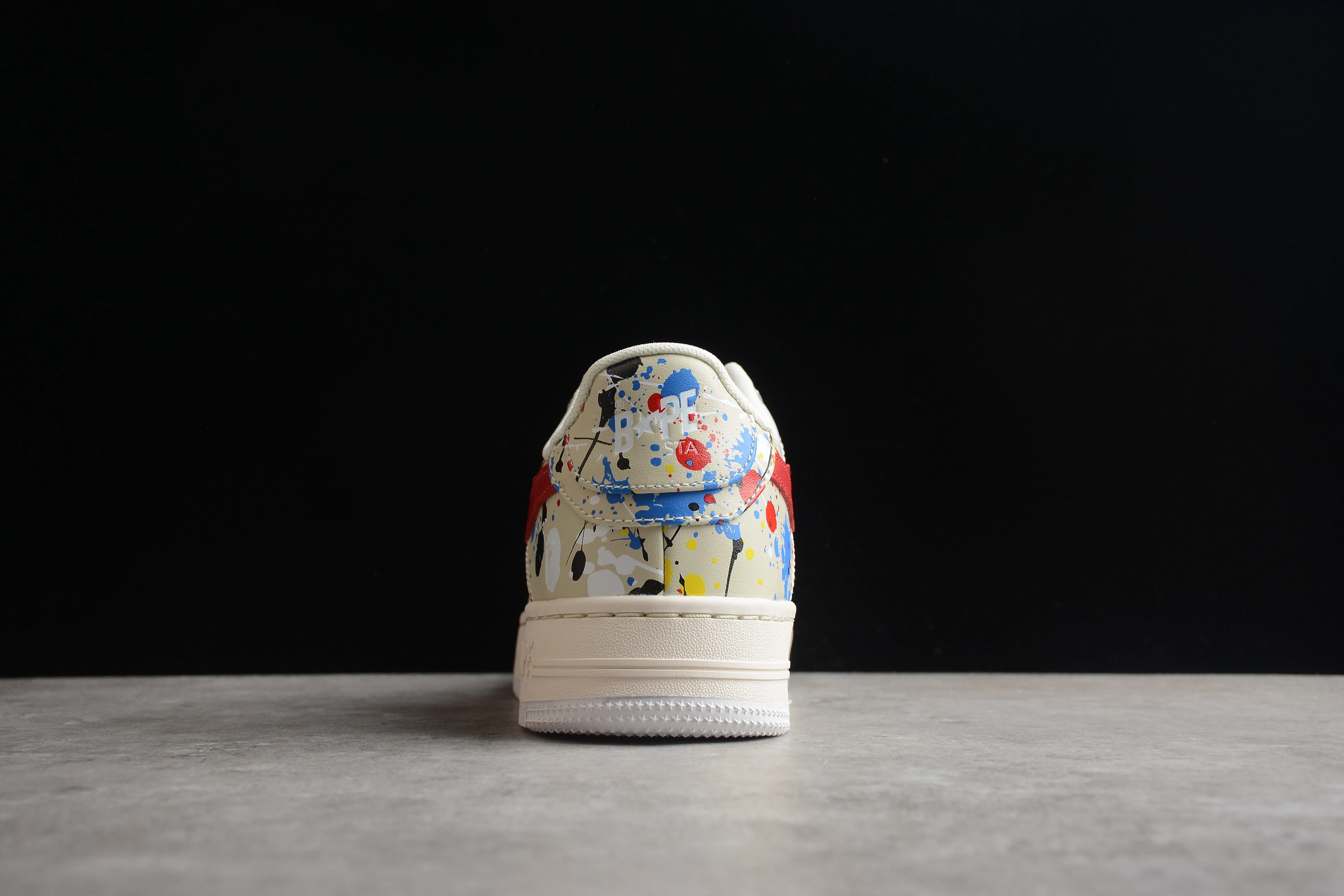BAPE STA Splatter Low-Top Sneakers - Soul Replicas