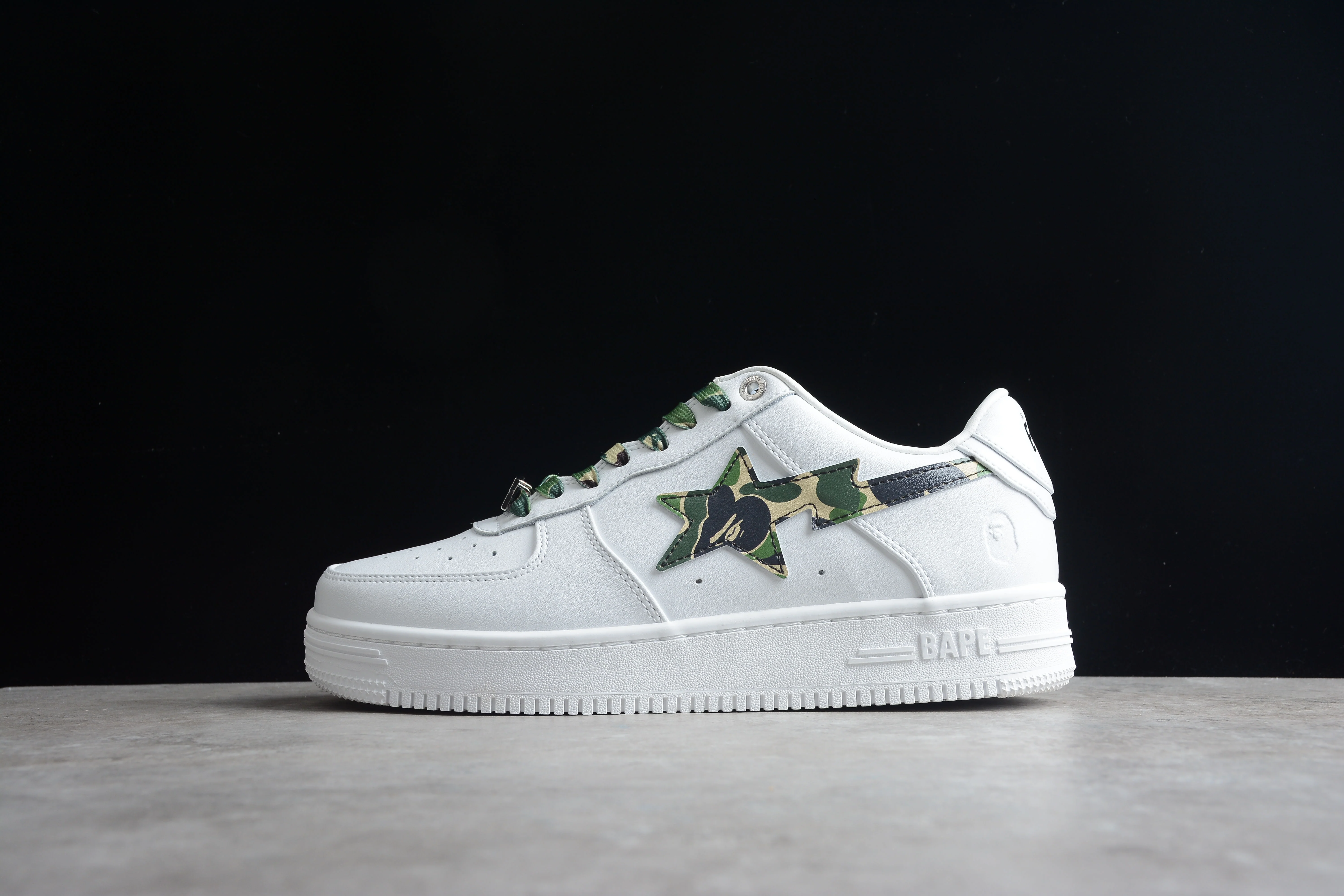 BAPE STA White Camo Edition Sneakers - Soul Replicas