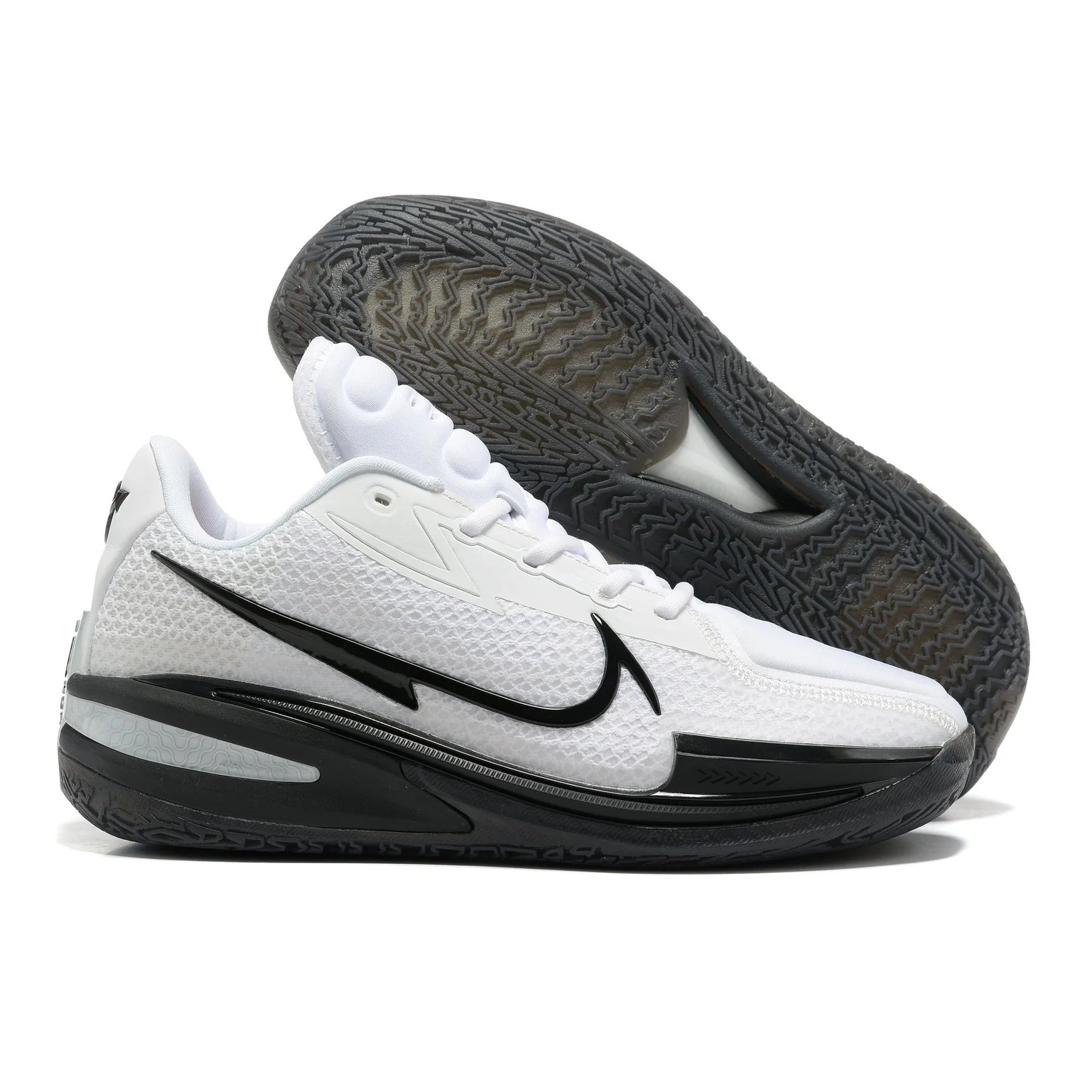 NIKE AIR ZOOM G.T. CUT x WHITE BLACK - Soul Replicas