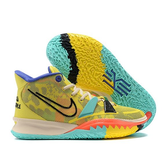 NIKE KYRIE 7 x 1 WORLD 1 PEOPLE YELLOW - Soul Replicas