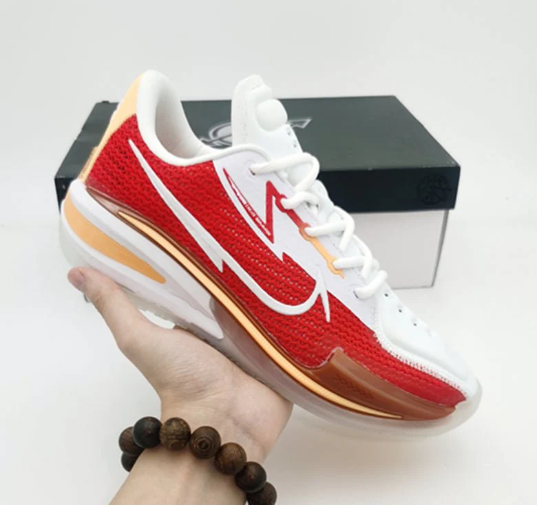 NIKE AIR ZOOM G.T. CUT x UNIVERSITY RED WHITE YELLOW - Soul Replicas
