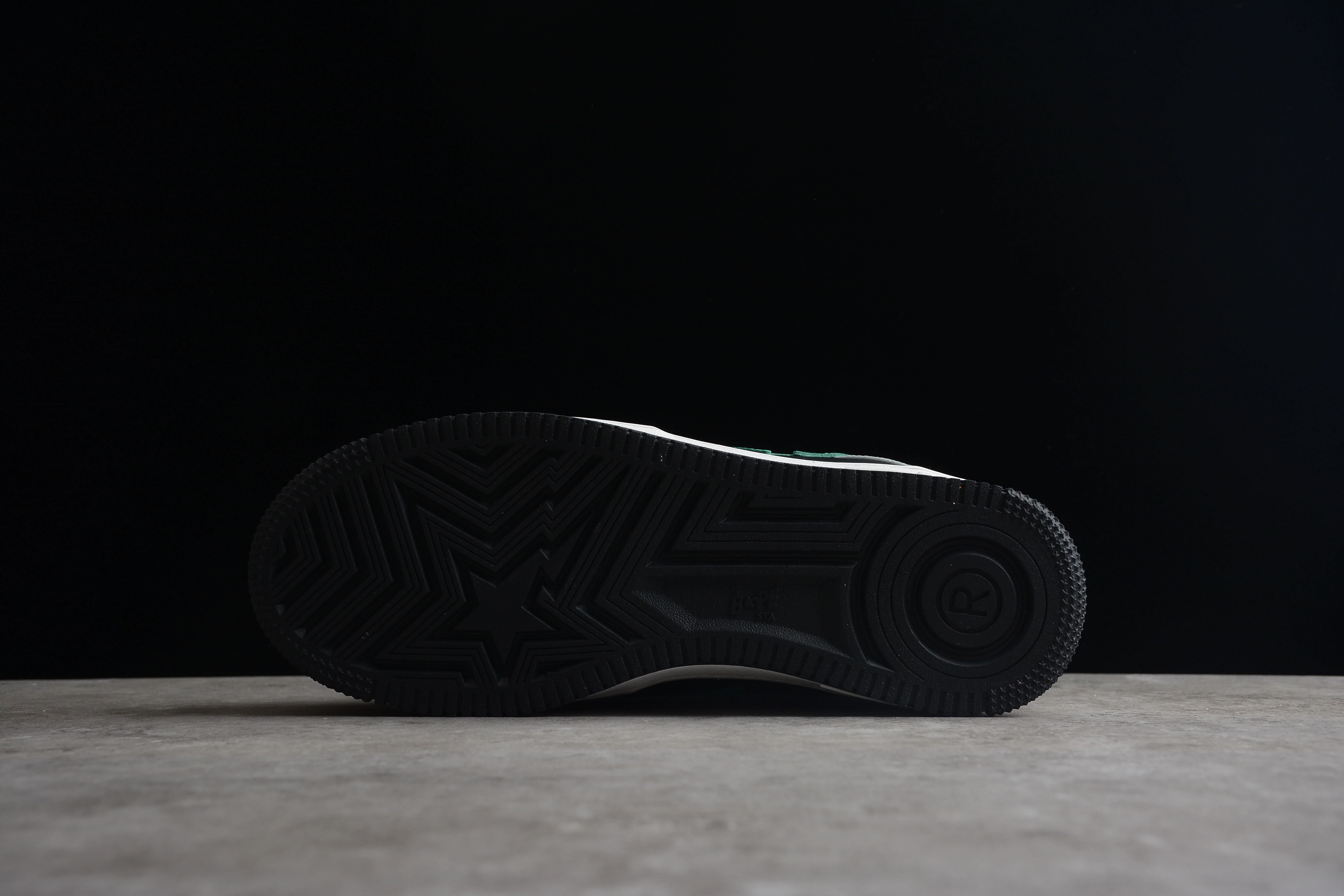 BAPE STA Low-Top Aqua and Grey Sneakers - Soul Replicas