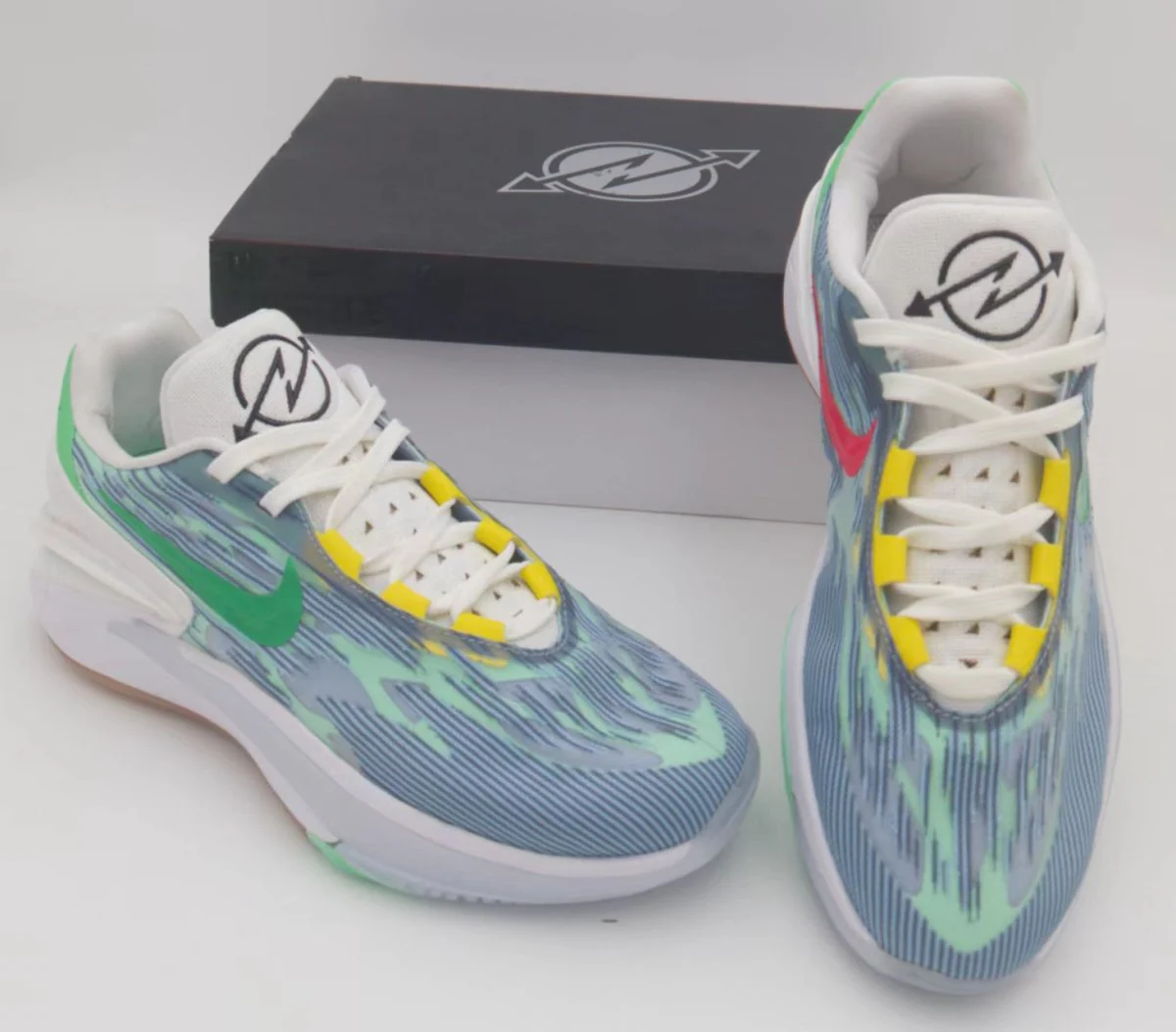 NIKE ZOOM G.T. CUT 2 x BLUE GREEN GUM - Soul Replicas