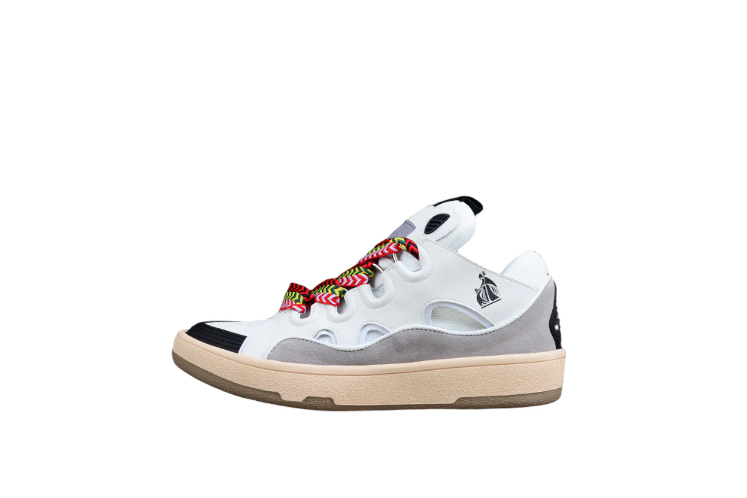 Lanvin White and Grey Sneakers - Soul Replicas