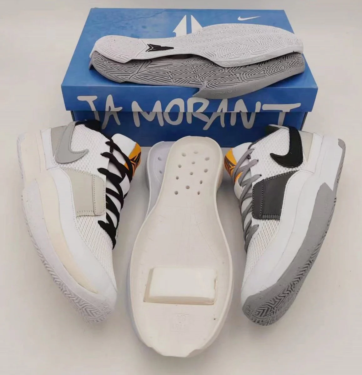 NIKE JA 1 x LIGHT SMOKE GREY - Soul Replicas