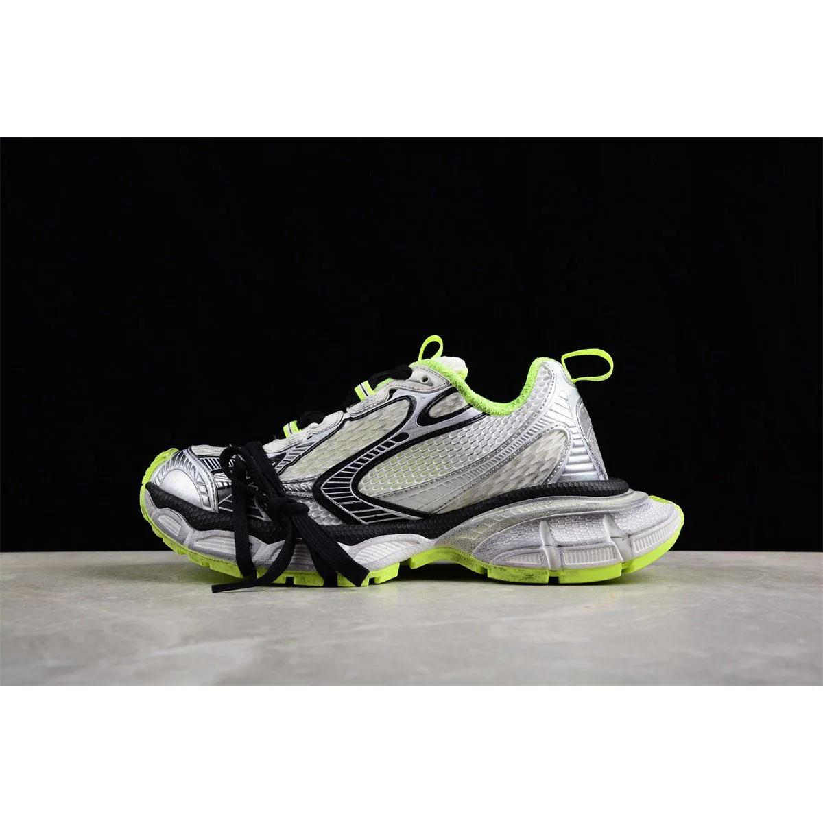 BALENCIAGA 3XL x WHITE BLACK FLUO YELLOW - Soul Replicas