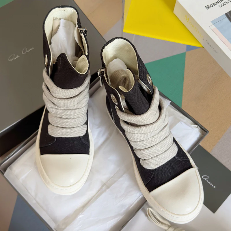 Rick Owens DRKSHDW Ramones High-Top Sneakers - Soul Replicas
