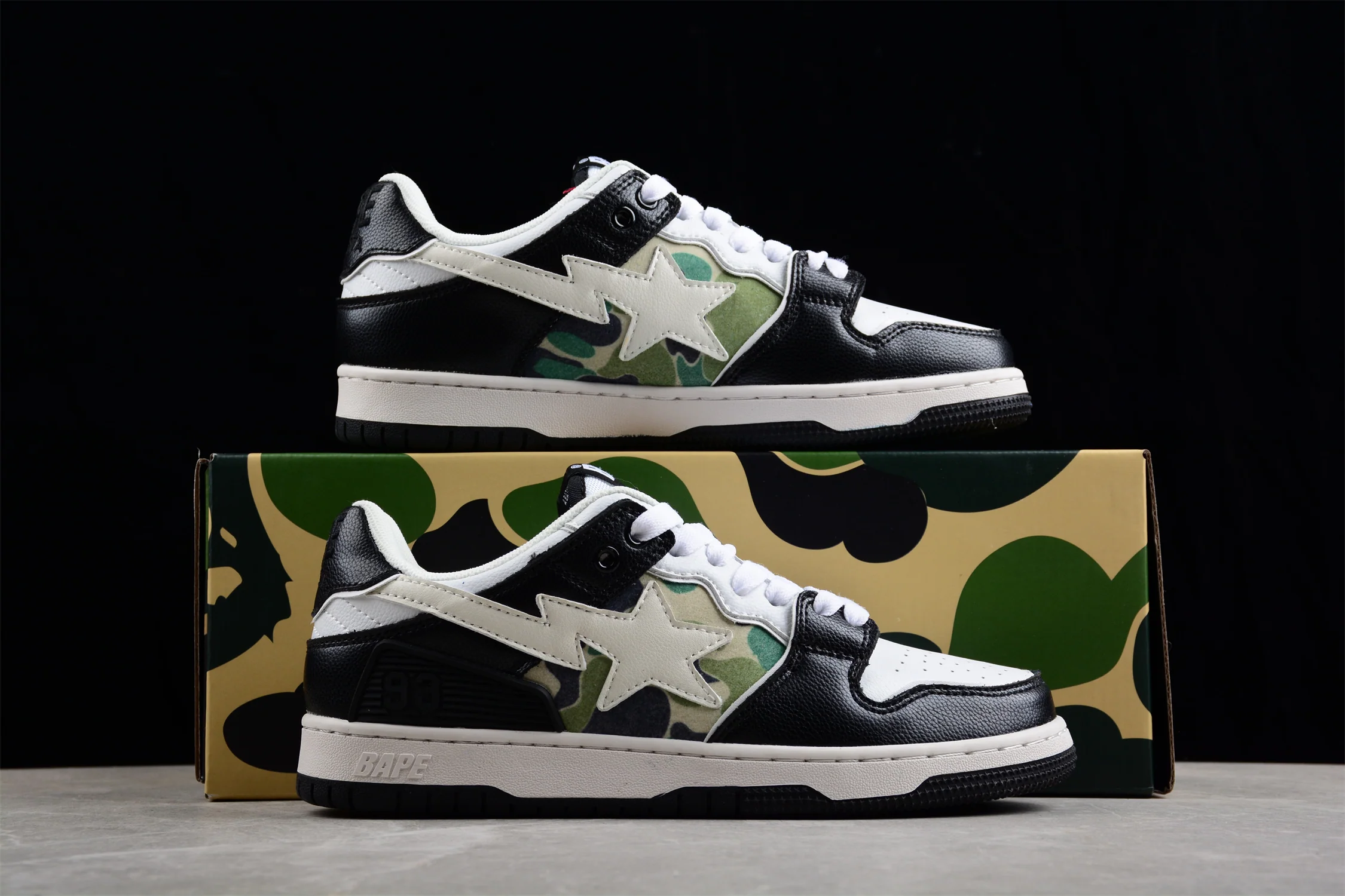 BAPE STA Camo Edition Sneakers - Soul Replicas