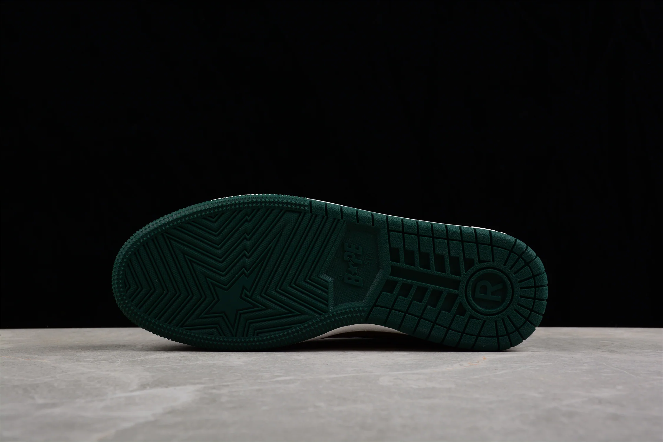 BAPE STA Low-Top Sneakers in Green and Brown - Soul Replicas