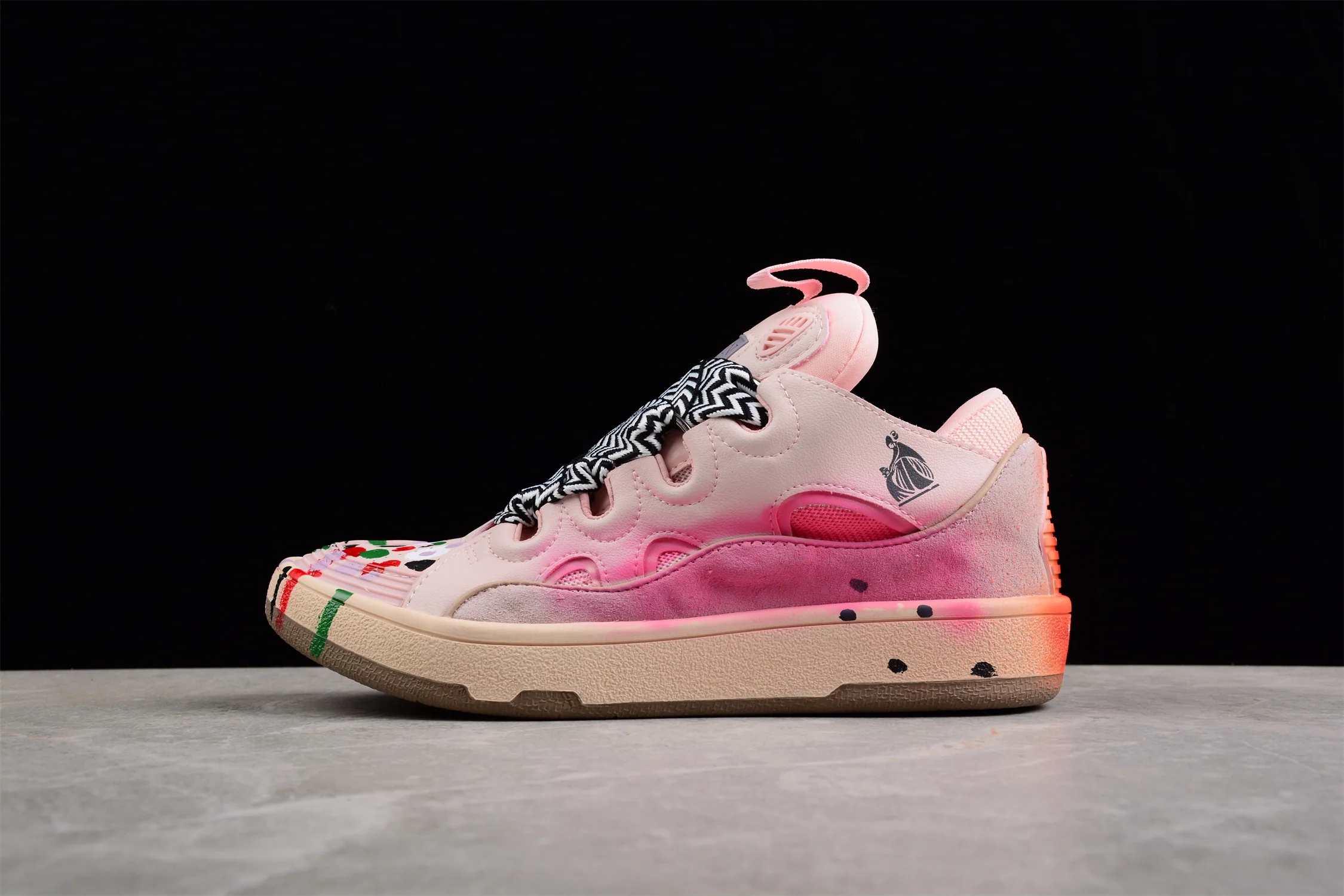 Vibrant Pink Low Top Sneakers - Soul Replicas