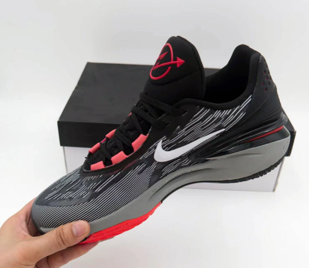 NIKE ZOOM G.T. CUT 2 x BLACK BRIGHT CRIMSON - Soul Replicas