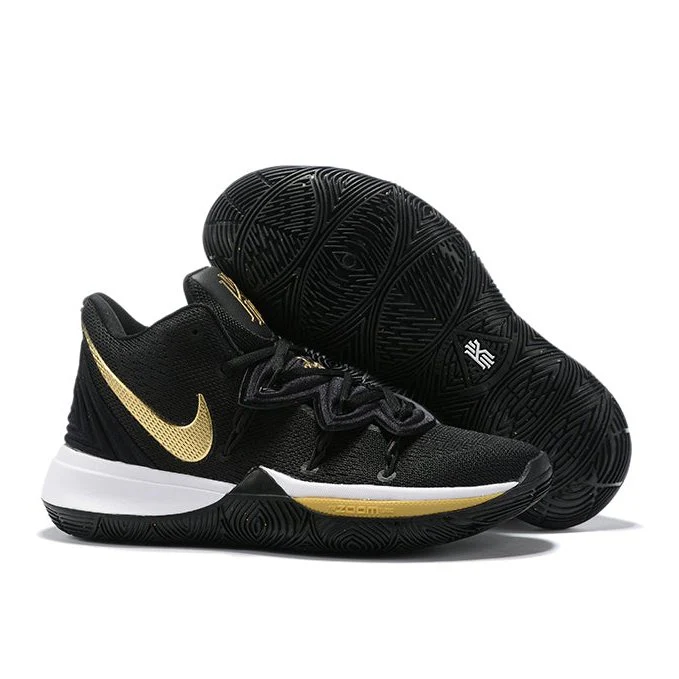 NIKE KYRIE 5 x BLACK METALLIC GOLD - Soul Replicas