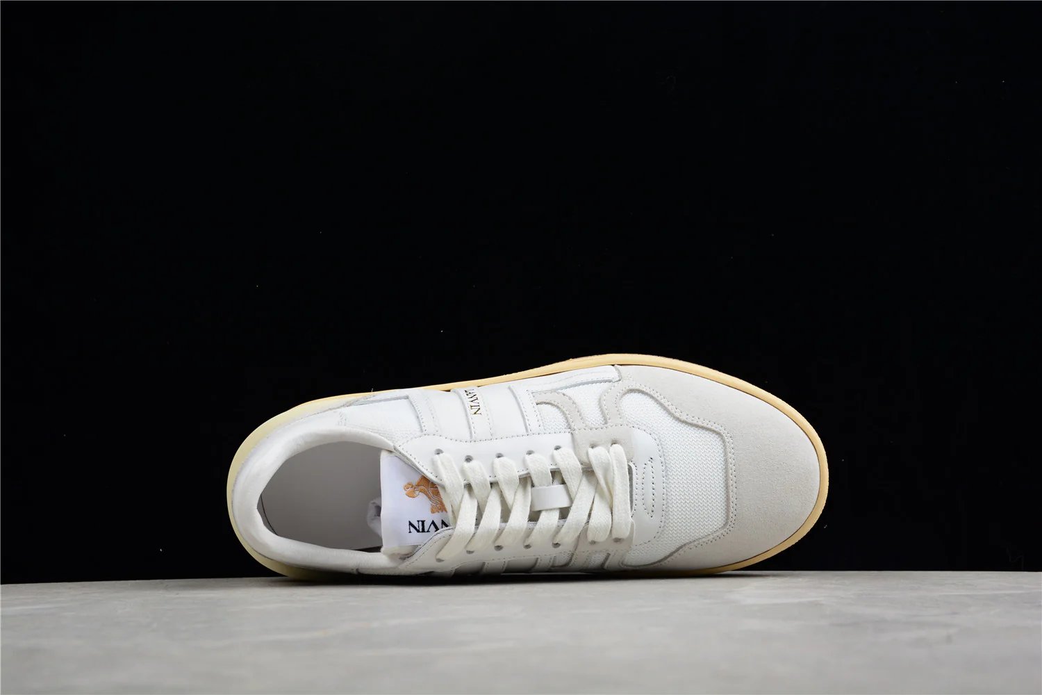Lanvin Mesh and Suede Sneakers - Soul Replicas