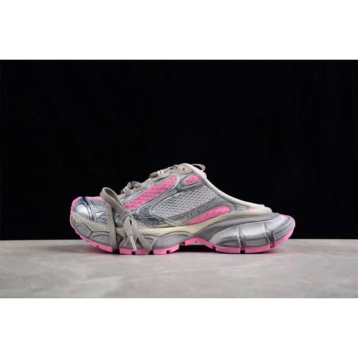 BALENCIAGA 3XL MULE x GREY PINK - Soul Replicas