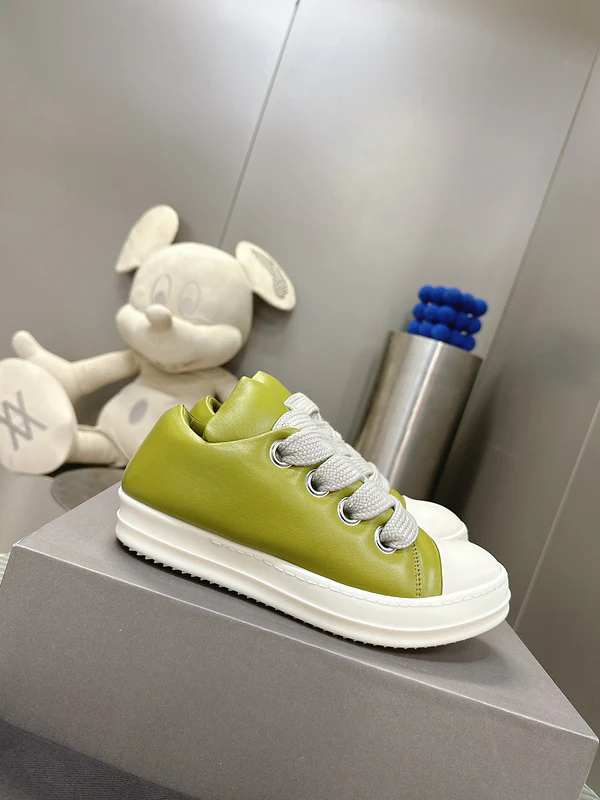 Rick Owens Low Top Ramones in Pistachio - Soul Replicas