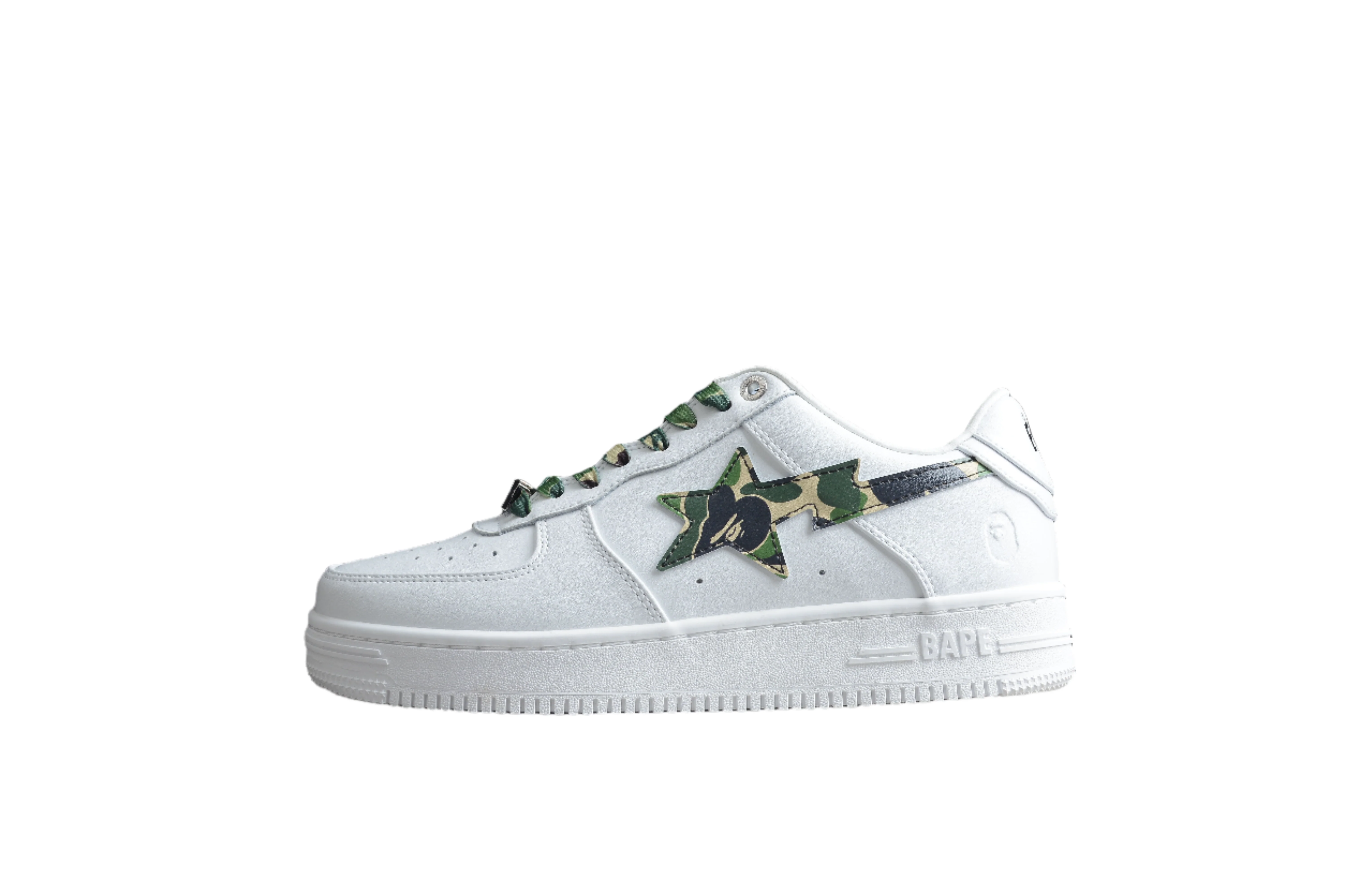 BAPE STA White Camo Edition Sneakers - Soul Replicas