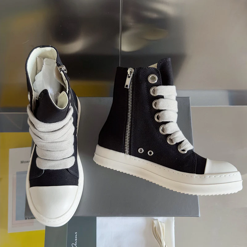 Rick Owens DRKSHDW Ramones High-Top Sneakers - Soul Replicas