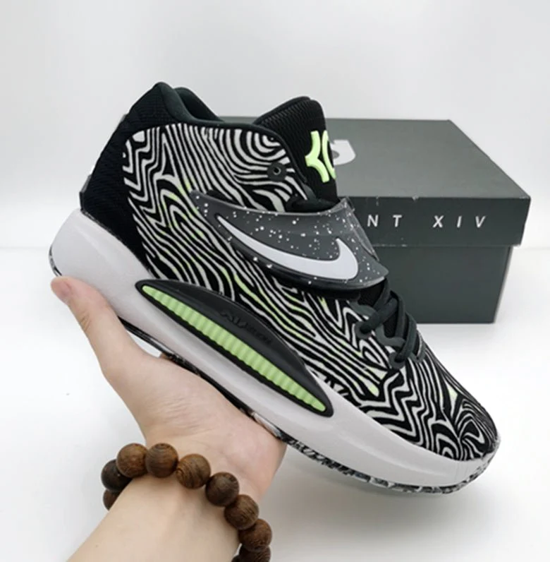 NIKE KD 14 x BLACK LIME GLOW - Soul Replicas