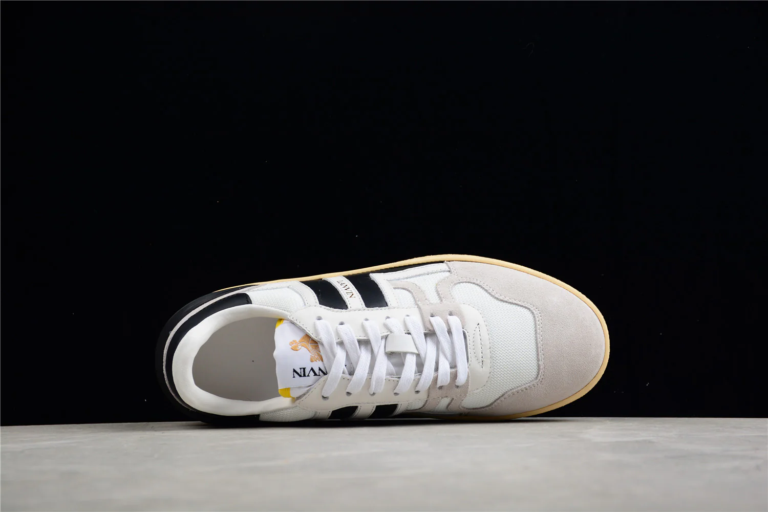 Lanvin Mesh and Suede Sneakers - Soul Replicas